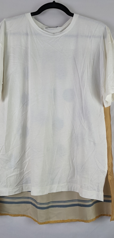 NWT, ZARA COLLECTION WOMEN BASIC BLOUSE SIZE SMALL.